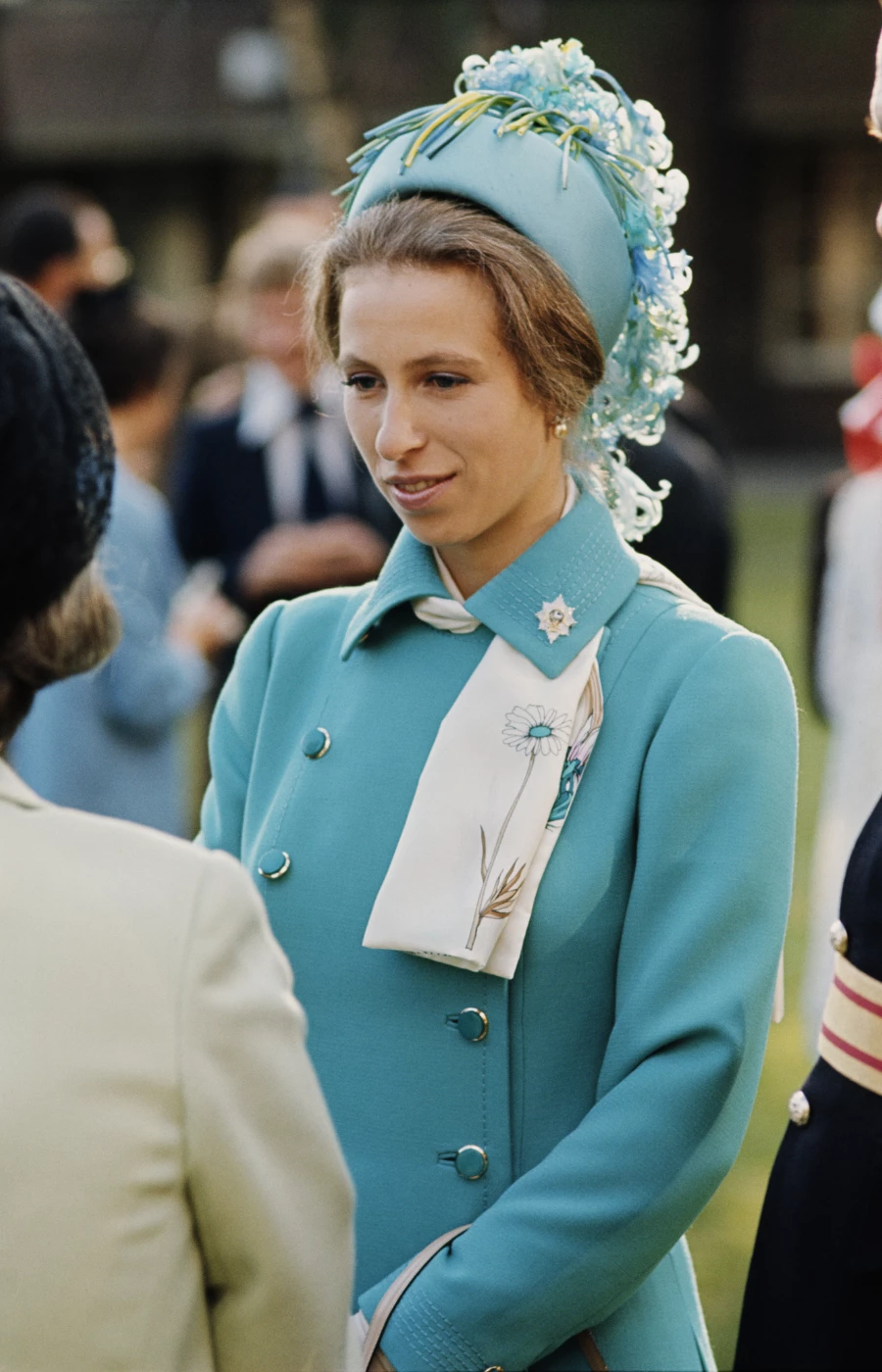 Księżniczka Anna w Berlinie w 1973 roku (Fot. Serge Lemoine/Getty Images)