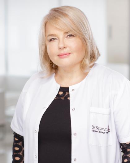 Dr Grażyna Nasińska-Jurek, specjalistka w dziedzinie chirurgii plastycznej z Kliniki Dr Szczyt (Fot. materiały prasowe)