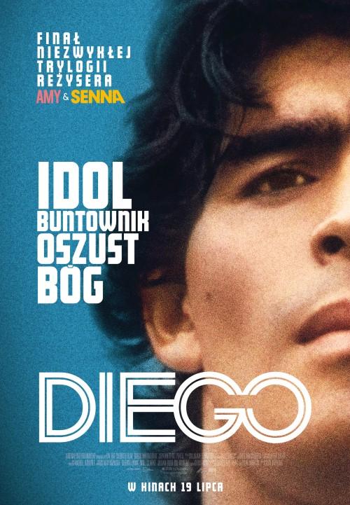 Plakat filmu „Diego”, reż. Asif Kapadia (Fot. materiały prasowe)