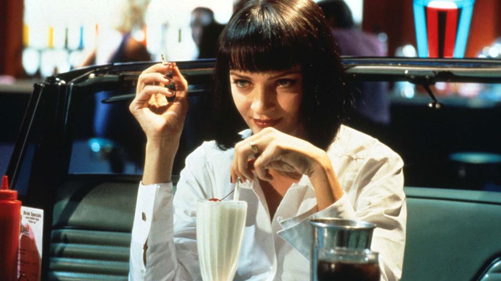 Uma Thurman jako Mia Wallace z „Pulp Fiction” (Fot. Image Capital Pictures/Film Stills/Forum)