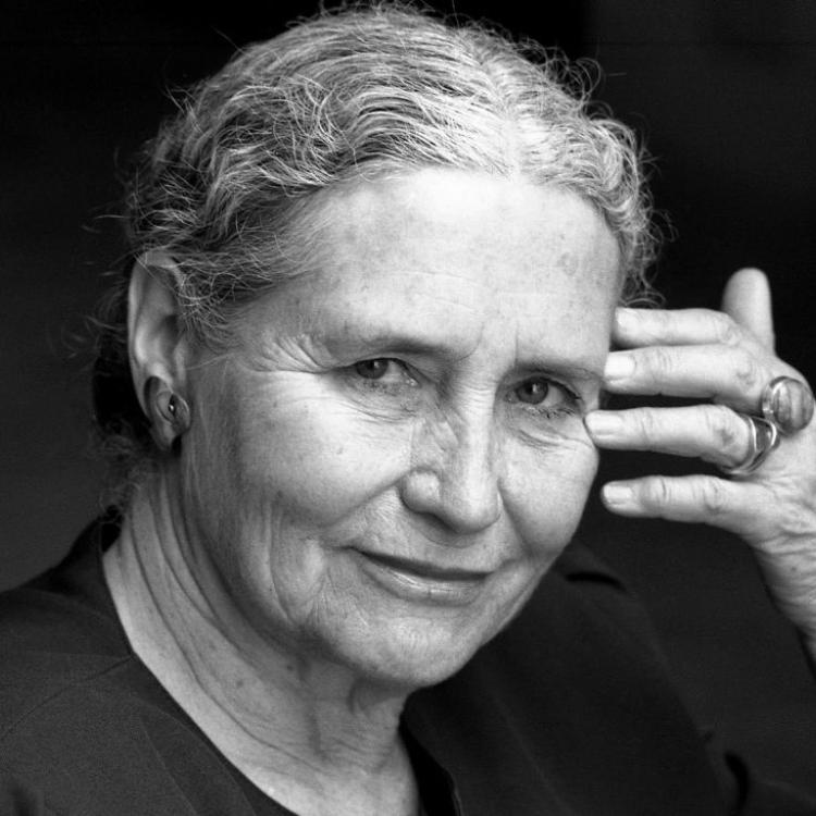 Doris Lessing - angielska pisarka, laureatka Nagrody Nobla w dziedzinie literatury (2007). (Fot. Forum/Anita Schiffer-Fuchs)
