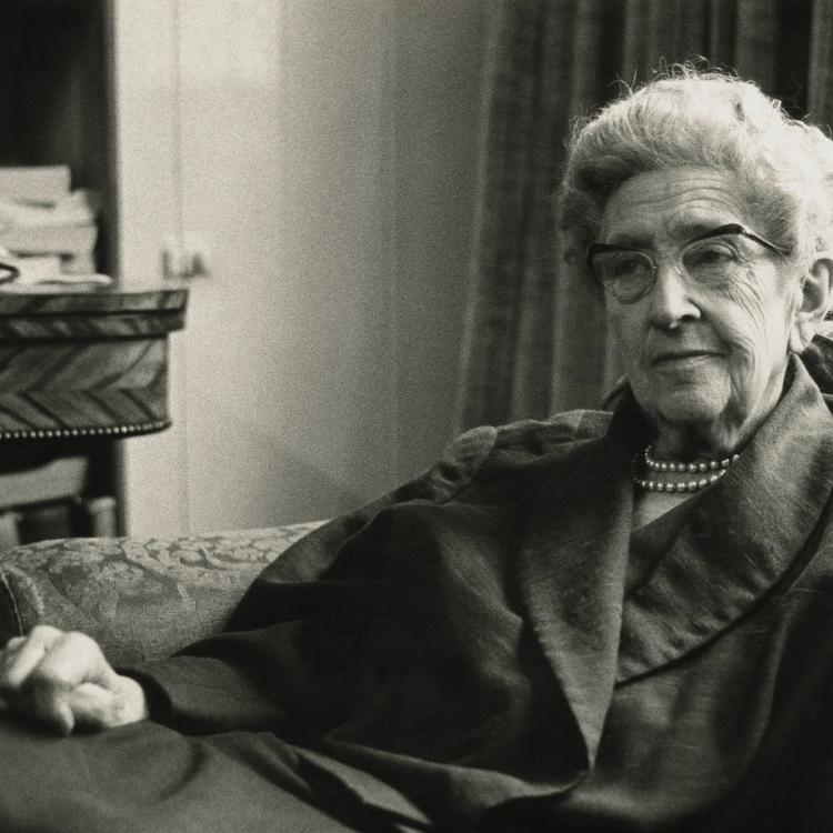 Agatha Christie w 1969 roku (Fot. NationalPortraitGalleryLondon/National Portrait Gallery/Forum)